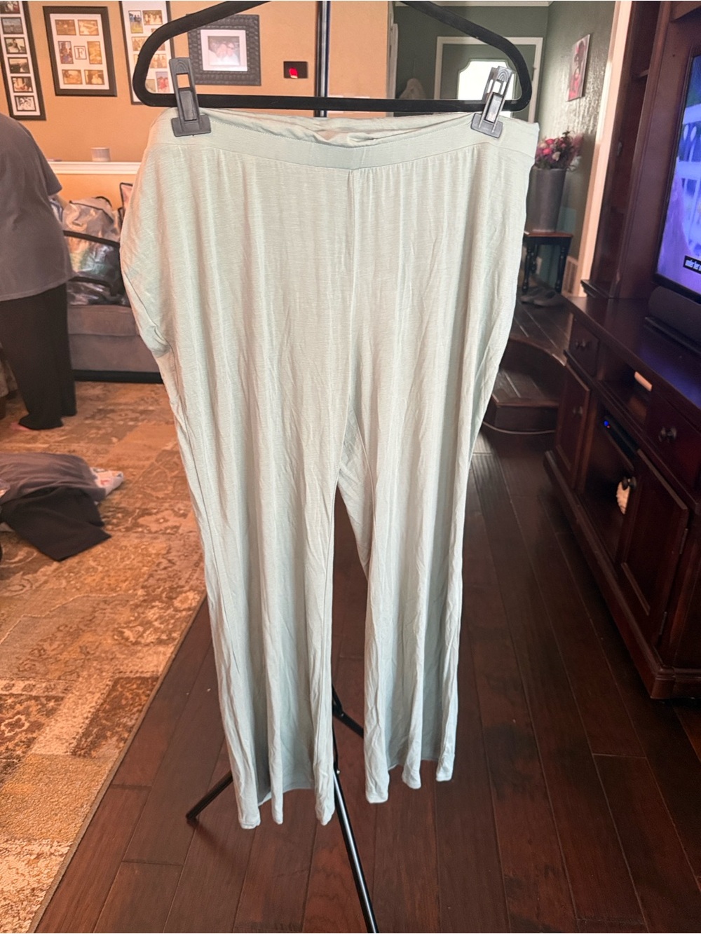 Sonoma Light Sage Wide-Leg Lounge Pants